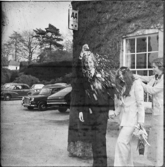 The corner of the Burleigh Court Hotel as it was in the 70's